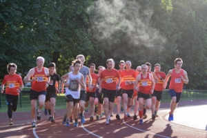 Picture from Club 3,000m championship decided