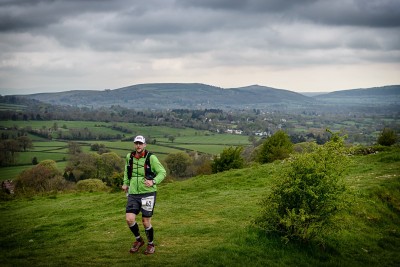 Frank at the Butcombe Trail Ultra