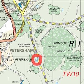 Pembroke Lodge map