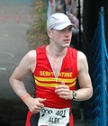 Triathlon runner