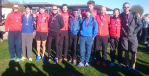 Picture from Serpie men - silver at SEAA 12-stage road relays