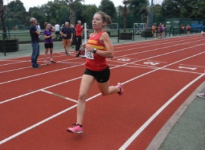 Picture from Club 1 mile championship decided